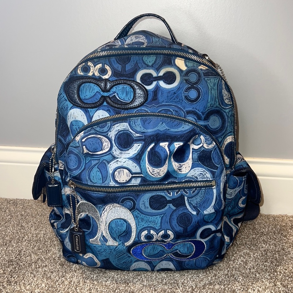 Limited Coach Poppy Pop C Backpack